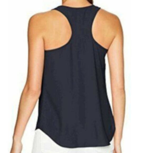 Daily Ritual Womens Racerback Shell Size 14 Navy - Picture 2 of 7